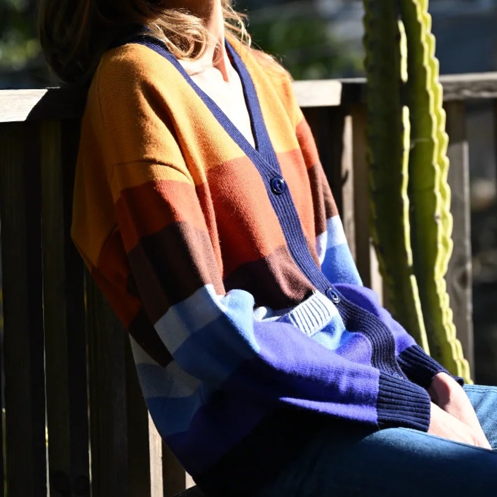 Stoned Immaculate California Dreamin’ Cardigan, size l - Picture 13 of 14